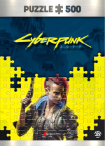 Puzzle Cyberpunk 2077 képkirakós - Keyart Female V (Good Loot)