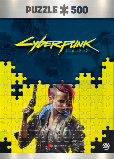 Puzzle Cyberpunk 2077 képkirakós - Keyart Female V (Good Loot)