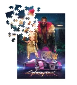 Cyberpunk 2077 – Neokitsch kirakós játék (puzzle)