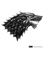 Puzzle Game of Thrones - Metallic Sigil Stark (fa)