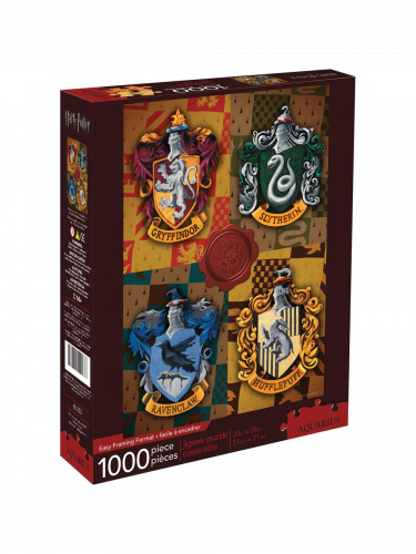 Puzzle Harry Potter - Hogwarts Crests