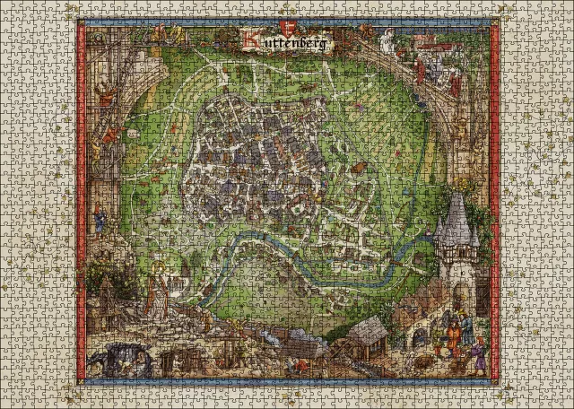 Puzzle Kingdom Come: Deliverance II - Kuttenberg (2000 darabos)