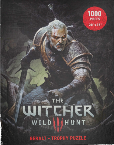 Puzzle The Witcher - Geralt Trophy