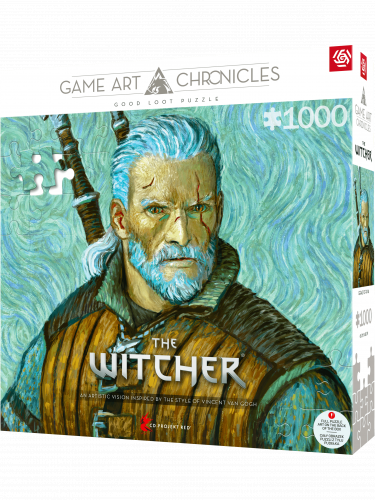 Puzzle The Witcher- Geralt & Van Gogh (Game Art Chronicles) (Good Loot)