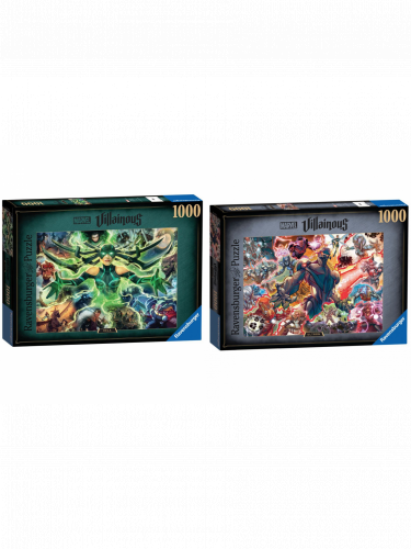 Előnyös készlet Marvel - Hela + Ultron Puzzle (Villainous Series)