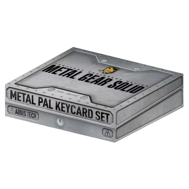 Gyűjtői plakett Metal Gear Solid - PAL Key Cards Limited Edition (3 ks)