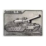 Gyűjtői emléktábla World of Tanks - Škoda T-56 (Xzone Exclusive)