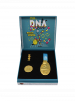 Gyűjtői készlet Jurassic Park - Genetics Laboratory Service Award (mince, medaile, odznak)