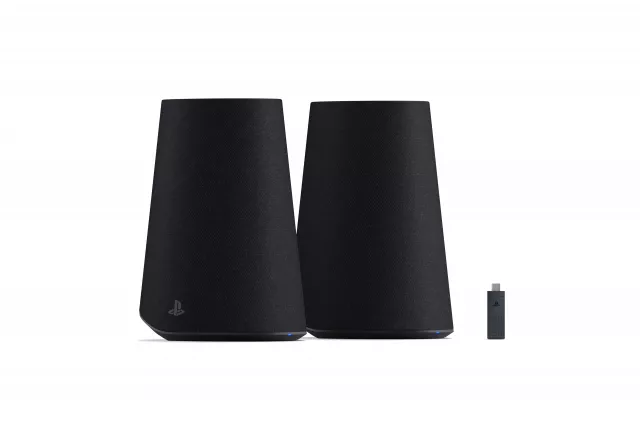 Hangszórók PULSE Elevate Wireless - Midnight Black - PlayStation