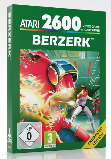 Cartridge retro játékkonzolhoz  Atari 2600+ (Berzerk Enhanced Edition) (PC)