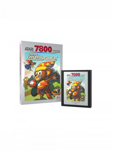  Cartridge retro játékkonzolhoz  Atari 7800+ (Bentley Bear’s Crystal Quest) (PC)