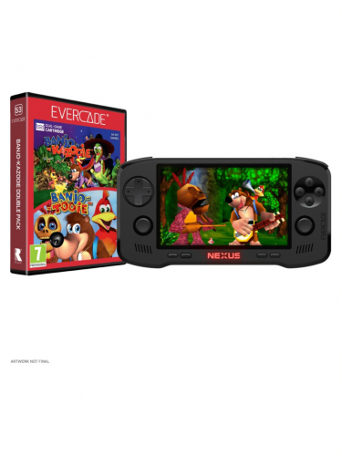 Retro játékkonzol Evercade Nexus & Banjo-Kazooie Double Pack (PC)