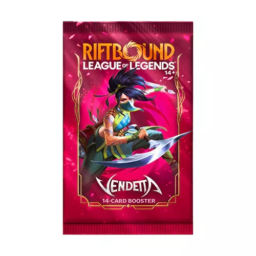 Kártyajáték Riftbound TCG - Vendetta - Booster (14 kártya) - League of Legends