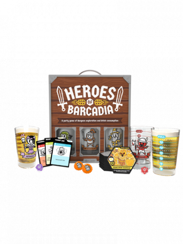 Társasjáték Heroes of Barcadia