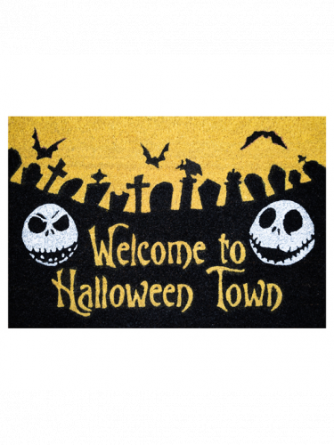 Lábtörlő Nightmare Before Christmas - Welcome to Halloween Town