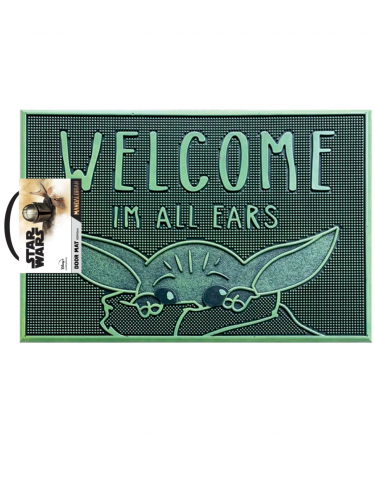 Lábtörlő Star Wars: The Mandalorian - I'm All Ears (gumis)