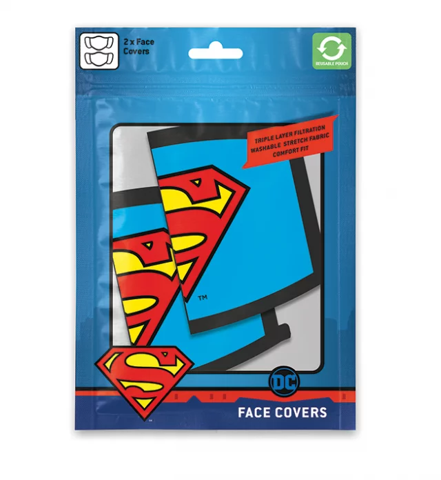 Rouška Superman (2 pack)