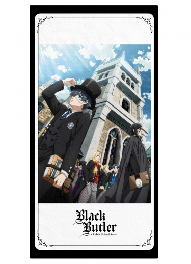 Törülköző Black Butler: Public School - Ciel & Sebastian