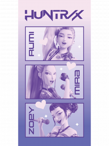 Törölköző KPop Demon Hunters - Huntrix