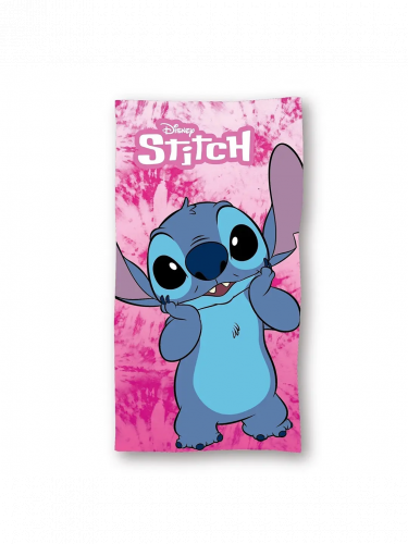 Törölköző Lilo & Stitch - Stitch Pink