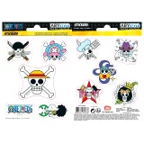 Samolepky One Piece -  Straw Hat Skulls