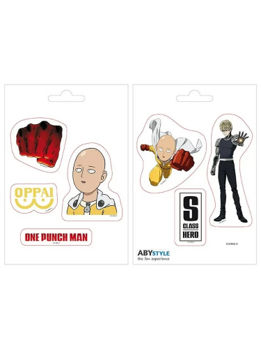 Matrica One Punch Man - Saitama and Icons