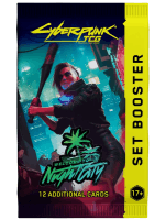 Kártyajáték Cyberpunk TCG: Welcome to Night City - Booster (12 kártya)