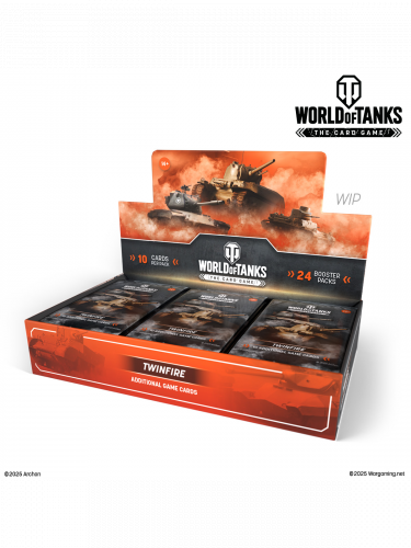 Kártyajáték World of Tanks TCG: Twinfire - Booster Box (24 booster)