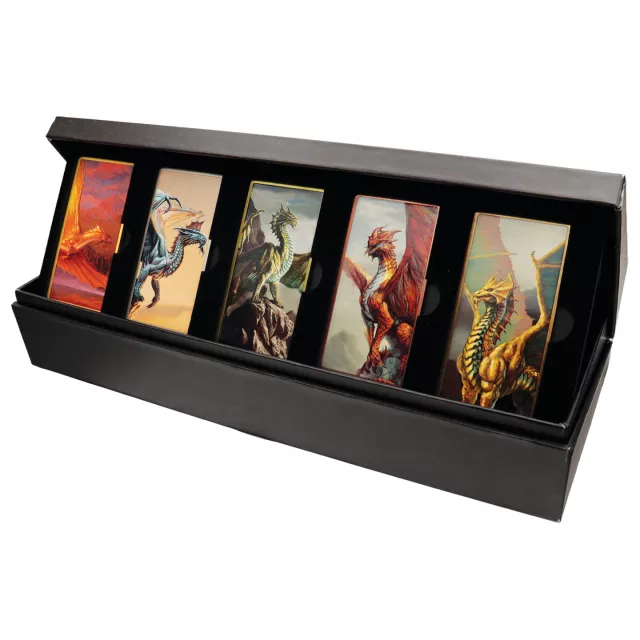Dungeons & Dragons ingotszett - Metallic Dragons Set (5 db) - Limitált darabszámban