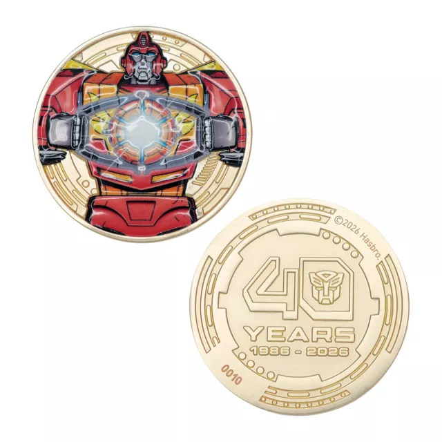 Gyűjtői érme Transformers - Limited Edition - Limitált darabszámban