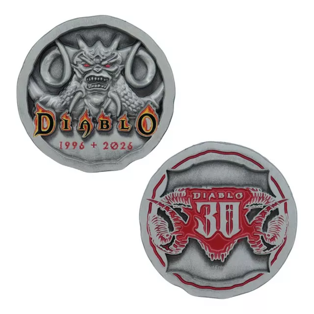 Gyűjtői érme Diablo - Diablo (30th Anniversary) - Limitált darabszámban