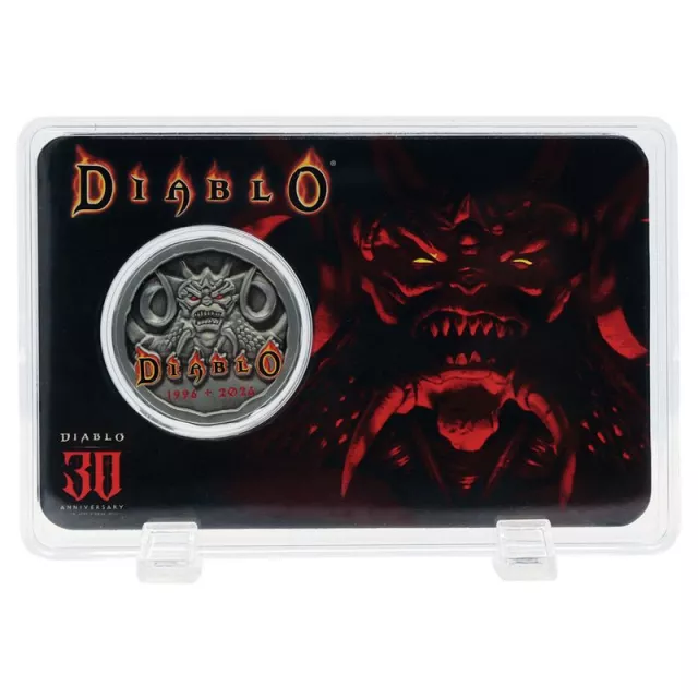 Gyűjtői érme Diablo - Diablo (30th Anniversary) - Limitált darabszámban