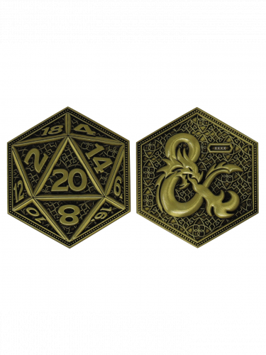 Gyűjtő érme Dungeons & Dragons - D20 Flip Coin Limited Edition