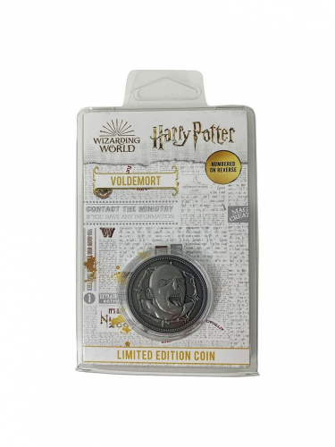Gyűjtői érme Harry Potter - Voldemort