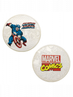 Gyűjtő érme Marvel - Captain America Limited Edition