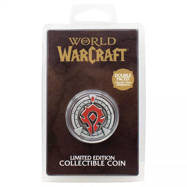 Gyűjtői érme World of Warcraft - Alliance & Horde - Limitált darabszámban