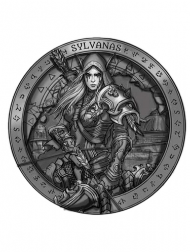 Gyűjtő érme World of Warcraft - Sylvanas Commemorative Bronze Medal