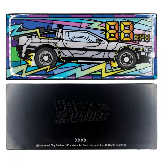 Gyűjtői plakett Back to the Future - Collector's Ingot Limited Edition - Limitált darabszámban