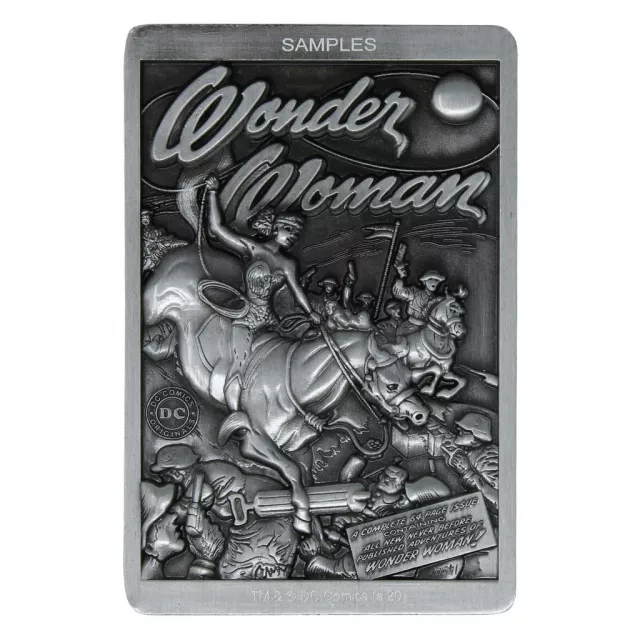 Gyűjtői plakett DC Comics - Wonder Woman - ingot