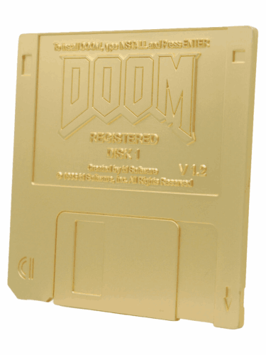 Gyűjtői replika Doom - Commemorative Floppy Disk Limited Edition