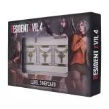 Gyűjtői replika Resident Evil 4 - Level 3 Keycard Limited Edition - plakett