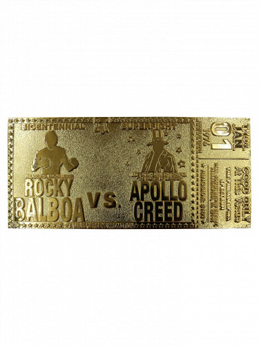 Gyűjtői plakett Rocky - Bicentennial Superfight Ticket Limited Edition