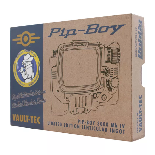 Gyűjtői plakett Fallout - Pip-Boy 3000 Mk IV Limited Edition - Limitált darabszámban