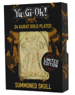 Gyűjtői emléktábla Yu-Gi-Oh! - Summoned Skull (aranyozott)