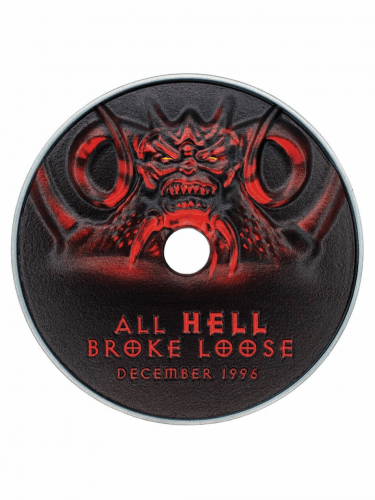 Fém replika CD-ROM Diablo - All Hell Broke Loose (30th Anniversary)