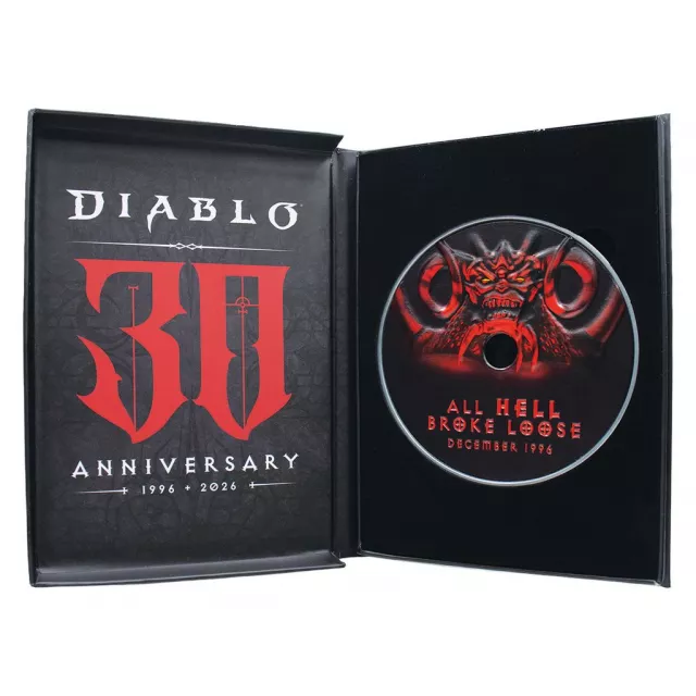 Fém replika CD-ROM Diablo - All Hell Broke Loose (30th Anniversary) - Limitált darabszámban