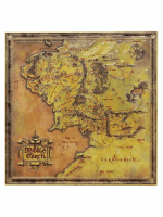 Fém térképreplika The Lord of the Rings - Limited Edition