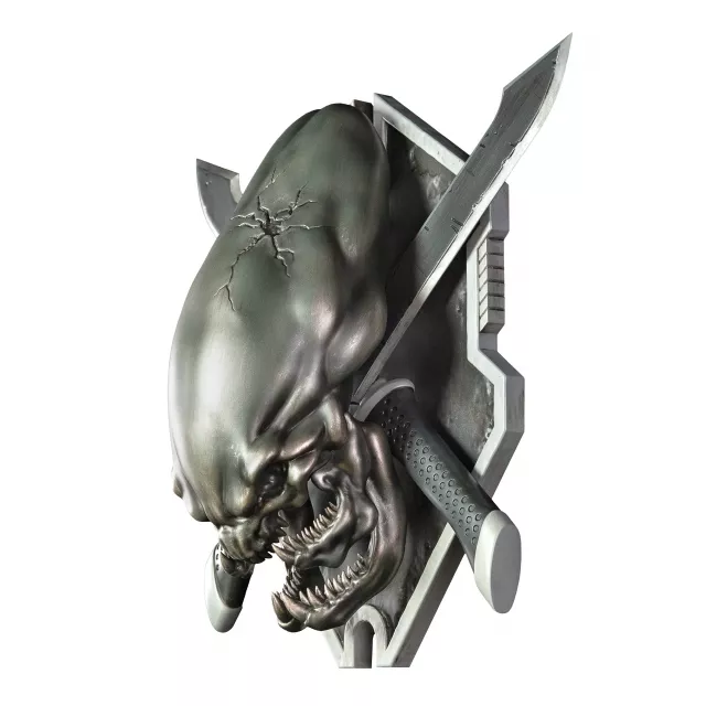 Replika Halo - Plaketa na zeď Legendary Icon Sculpture Grunt (Dark Horse) - Dekoráció