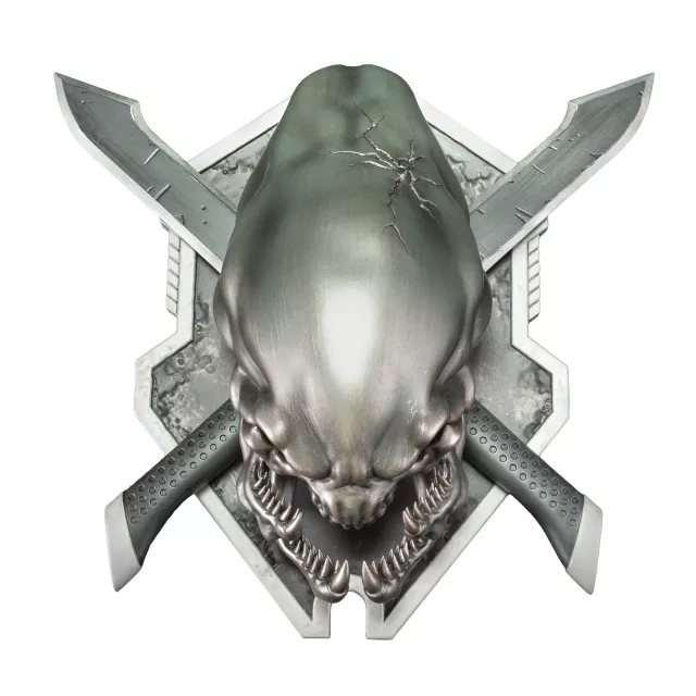 Replika Halo - Plaketa na zeď Legendary Icon Sculpture Grunt (Dark Horse) - Dekoráció