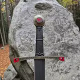 Replika Kingdom Come: Deliverance II – Szent György-kard (biztonságos / polifoam LARP fegyver) - Fegyver másolat